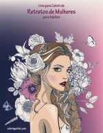 Livro para Colorir de Retratos de Mulheres para Adultos