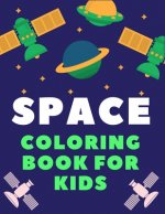 Space Coloring Book for Kids: A Variety Of Space Coloring Pages For Kids, Astronauts, Planets, Solar System, Aliens, Rockets & UFOs, Children gift