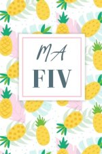 Ma FIV: Carnet de suivi de votre Fécondation In Vitro - Idéal pour garder une Trace de votre parcours de FIV - 100 Fiches ? re