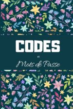 CODES et mots de passe: carnet mot de passe internet en français format a5