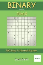 Binary Puzzles - 200 Easy to Normal Puzzles 10x10 vol.31
