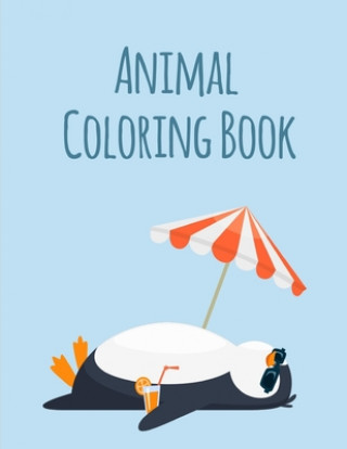 Animal Coloring Book: coloring book for adults stress relieving designs