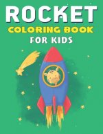 Rocket Coloring Book for Kids: Explore, Fun with Learn and Grow, Fantastic Space Rockets Activity book for kids ...! (Children's Coloring Books) Amaz