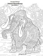 Livro para Colorir de Animais Maravilhosos para Adultos 4