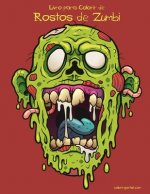 Livro para Colorir de Rostos de Zumbi