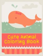 Cute Animal Coloring Book: Detailed Designs for Relaxation & Mindfulness