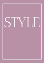 Style: A decorative book for coffee tables, bookshelves and end tables: Stack style decor books to add home decor to bedrooms