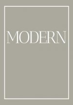 Modern: A decorative book for coffee tables, bookshelves and end tables: Stack style decor books to add home decor to bedrooms