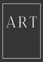 Art: A decorative book for coffee tables, bookshelves and end tables: Stack style decor books to add home decor to bedrooms