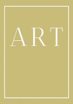 Art: A decorative book for coffee tables, bookshelves and end tables: Stack style decor books to add home decor to bedrooms