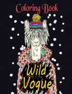 Wild Vogue Coloring Book