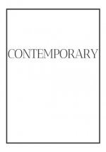 Contemporary: A decorative book for coffee tables, bookshelves and end tables: Stack style decor books to add home decor to bedrooms