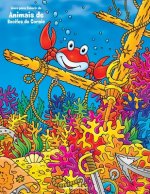 Livro para Colorir de Animais de Recifes de Corais