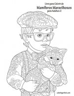 Livro para Colorir de Mamiferos Maravilhosos para Adultos 2