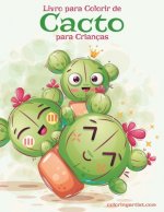 Livro para Colorir de Cacto para Crianças