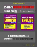 Preston Lee's 2-in-1 Book Series! Conversation English & Read & Write English Lesson 1 - 20 For Latvian Speakers