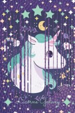 Licorne Galaxy: Carnet de note ligné pour filles aimant les chevaux, les licornes, et la galaxy - mini format 6x9 pouces (proche du A5