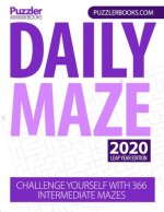 Daily Maze 2020 Leap Year Edition: Challenge Yourself With 366 Intermediate Mazes