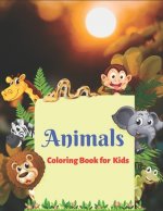 Animals Coloring Book for Kids: Awesome Animals Coloring Books For Kids Gift