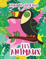 Les animaux: livre de coloriage