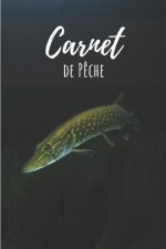 Carnet de p?che: 100 feuilles ? remplir sur le th?me de la p?che - Un carnet tr?s utile pour les amoureux de la p?che - (format 6x9)