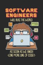 Software Engineers Will Rule The World As Soon As We Finish One More Line Of Code: 120 Pages I 6x9 I Graph Paper 5x5