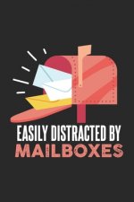 Easily Distracted By Mailboxes: 120 Pages I 6x9 I Graph Paper 4x4