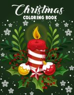 Christmas coloring book.: Merry Christmas Coloring Book with Fun, Easy, and Relaxing Designs for Adults Featuring Beautiful Winter Florals, Fest