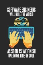 Software Engineers Will Rule The World As Soon As We Finish One More Line Of Code: 120 Pages I 6x9 I Graph Paper 5x5