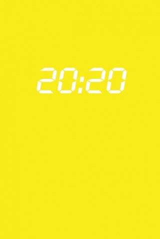 20: 20: Taschenkalender 2020 A5 Gelb