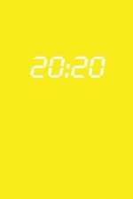 20: 20: Taschenkalender 2020 A5 Gelb