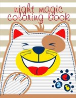 Night Magic Coloring Book: Coloring Pages Christmas Book, Creative Art Activities for Children, kids and Adults