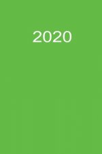 2020: Zeit Planer 2020 A5 Grün
