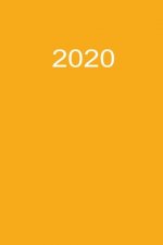 2020: Zeit Planer 2020 A5 Orange