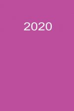 2020: Arbeitsplaner 2020 A5 Lila