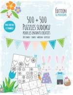 Livre de sudoku des saisons pour les enfants créatifs: livre de sudoku avec 500 chiffres et le symbole sudokus -difficulté tr?s facile ? difficile - +