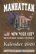 New York City-Kalender 2020: Manhattan Terminkalender-Jahresplaner-A5 Format