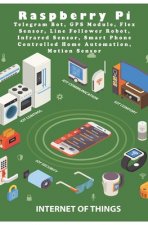 Raspberry Pi Telegram Bot, GPS Module, Flex Sensor, Line Follower Robot, Infrared Sensor, Smart Phone Controlled Home Automation, Motion Sensor