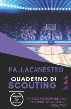 Pallacanestro. Quaderno Di Scouting: Tabelle per scrivere i dati osservati di giocatori e giocatrici
