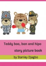 Teddy boo, ban and hipo story picture book