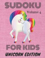 Sudoku: For kids. Unicorn edition. Volume 4