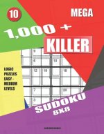 1,000 + Mega sudoku killer 8x8: Logic puzzles easy - medium levels