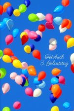 Fotobuch: 3. Geburtstag: Taschenbuch (Softcover) 6x9 Zol zum Einkleben für geschossene Fotos