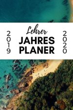 Lehrer Jahres Planer 2019 2020: A5 Lehrerplaner KARIERT Geschenkidee für Lehrer - Abschiedsgeschenk Grundschule - Klassengeschenk - Dankeschön - Gesch