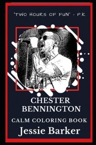 Chester Bennington Calm Coloring Book