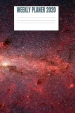 Weekly Planer 2020: Milky Way Space Style - 6x9 - 53 Pages