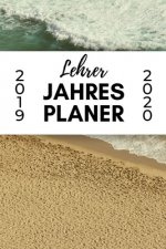 Lehrer Jahres Planer 2019 2020: A5 Lehrerplaner PUNKTIERT Geschenkidee für Lehrer - Abschiedsgeschenk Grundschule - Klassengeschenk - Dankeschön - Ges