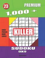 1,000 + Premium sudoku killer 9x9: Logic puzzles hard levels