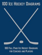 100 Ice Hockey Diagrams: 100 Full Page Ice Hockey Diagrams for Coaches and Players