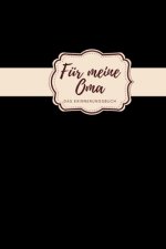 Für meine Oma das Erinnerungsbuch: Geschenkideen für Oma I personalisiertes Geschenk für Großmutter zum Geburtstag Weihnachten I